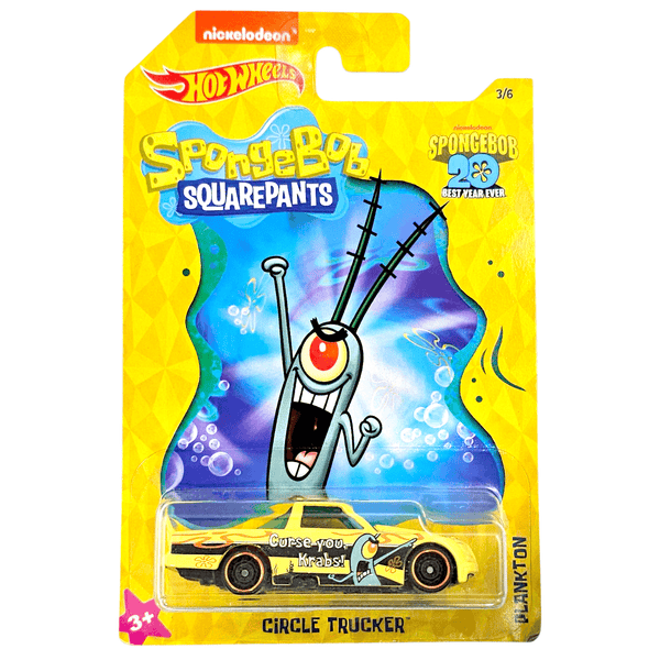 Hot Wheels - Circle Trucker - 2019 SpongeBob Squarepants Series - Top CollectiblesDiecastHot Wheels