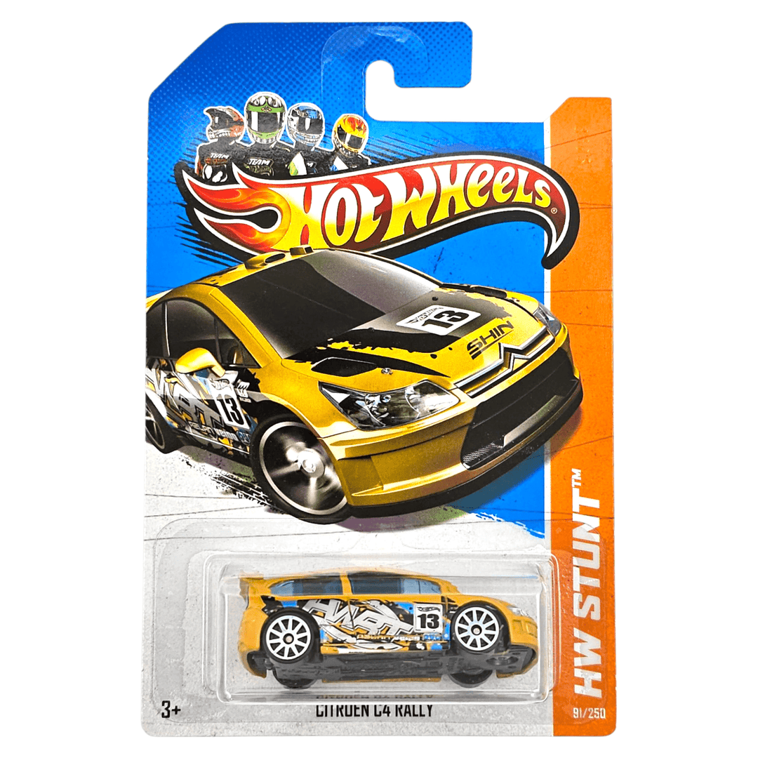 Hot Wheels - Citroen C4 Rally - 2013 *Card Variation* - Top CollectiblesDiecastHot Wheels