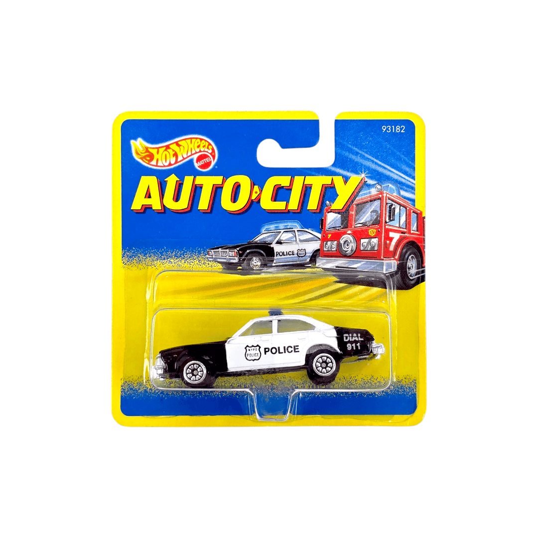 Hot Wheels - City Police - 1995 Auto - City Series - Top CollectiblesDiecastHot Wheels