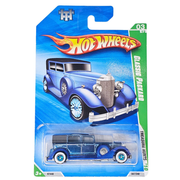 Hot Wheels - Classic Packard - 2010 *Super Treasure Hunt* - Top CollectiblesDiecastHot Wheels