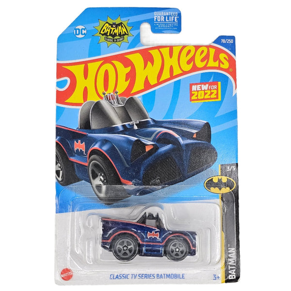 Hot Wheels - Classic TV Series Batmobile - 2022 - Top CollectiblesDiecastHot Wheels