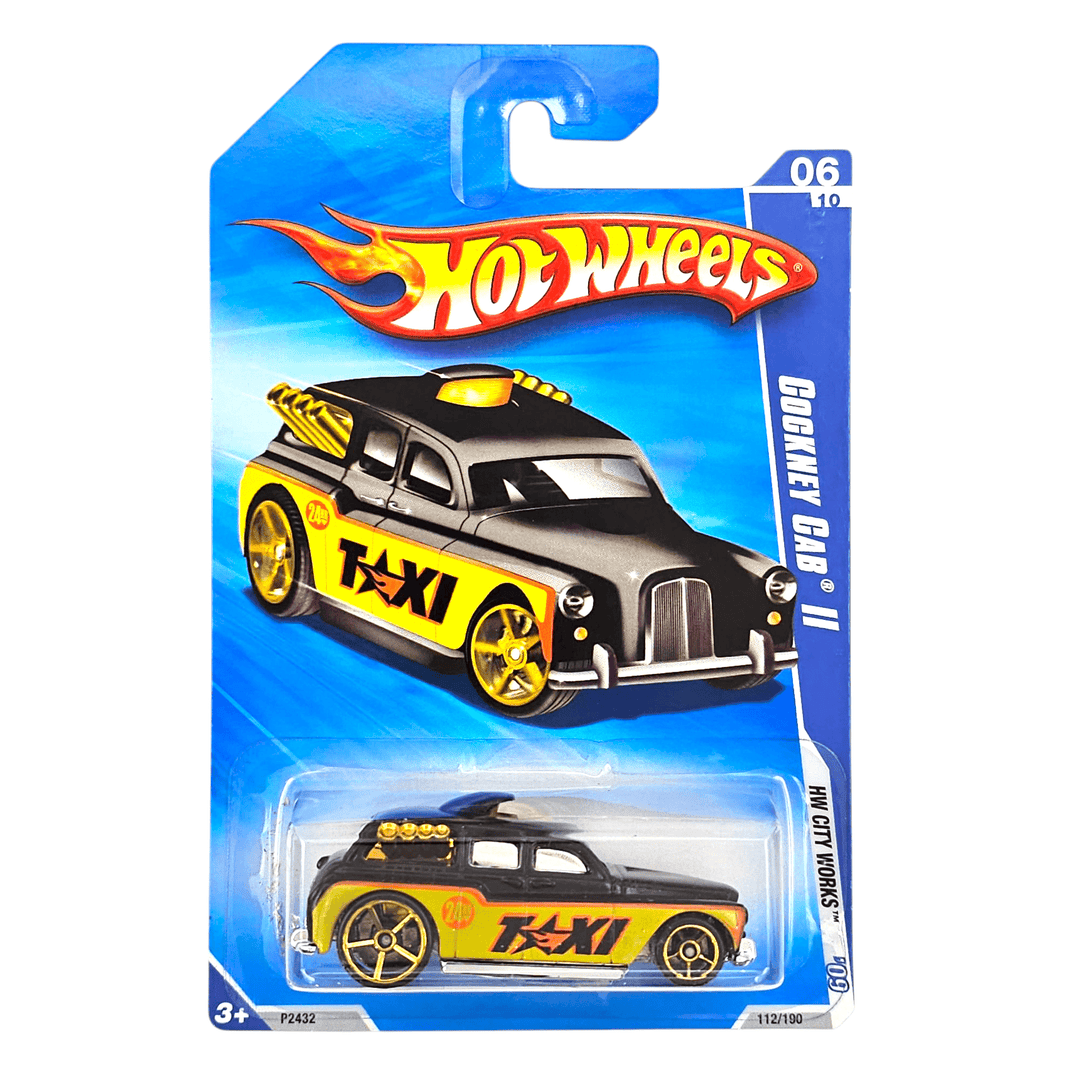 Hot Wheels - Cockney Cab II - 2009 - Top CollectiblesDiecastHot Wheels