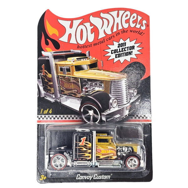 Hot Wheels - Convoy Custom - 2011 *Kmart Mail - In Exclusive* - Top CollectiblesDiecastHot Wheels