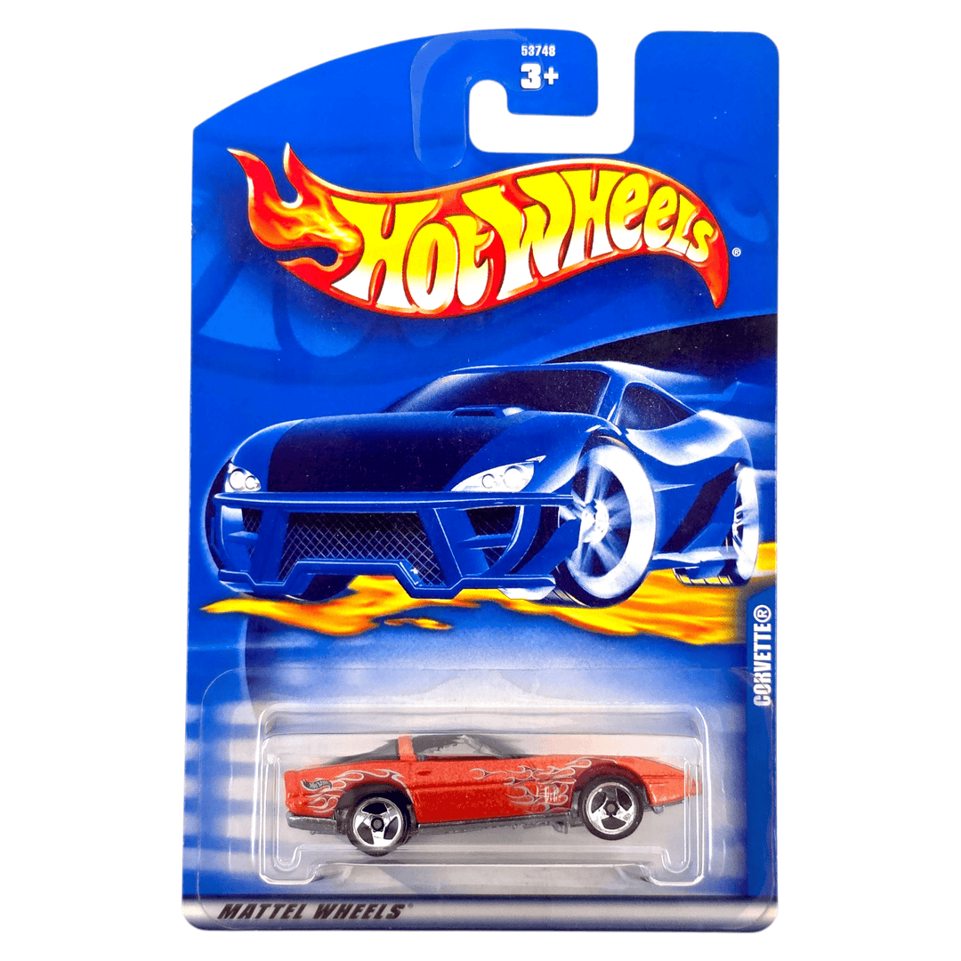 Hot Wheels - Corvette - 2001 *Wheel Variation* - Top CollectiblesDiecastHot Wheels