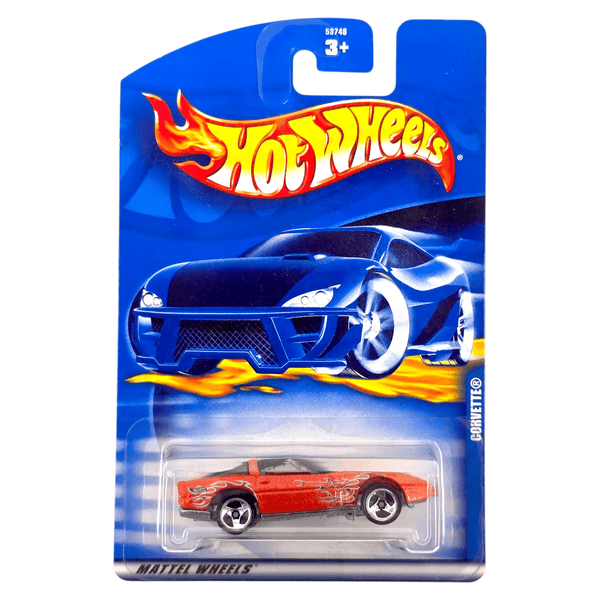 Hot Wheels - Corvette - 2001 *Wheel Variation* - Top CollectiblesDiecastHot Wheels