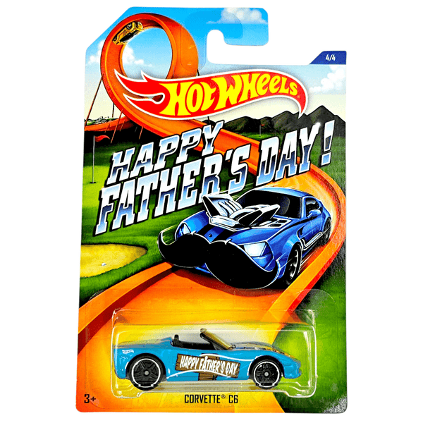Hot Wheels - Corvette C6 - 2015 Happy Father's Day! Series - Top CollectiblesDiecastHot Wheels