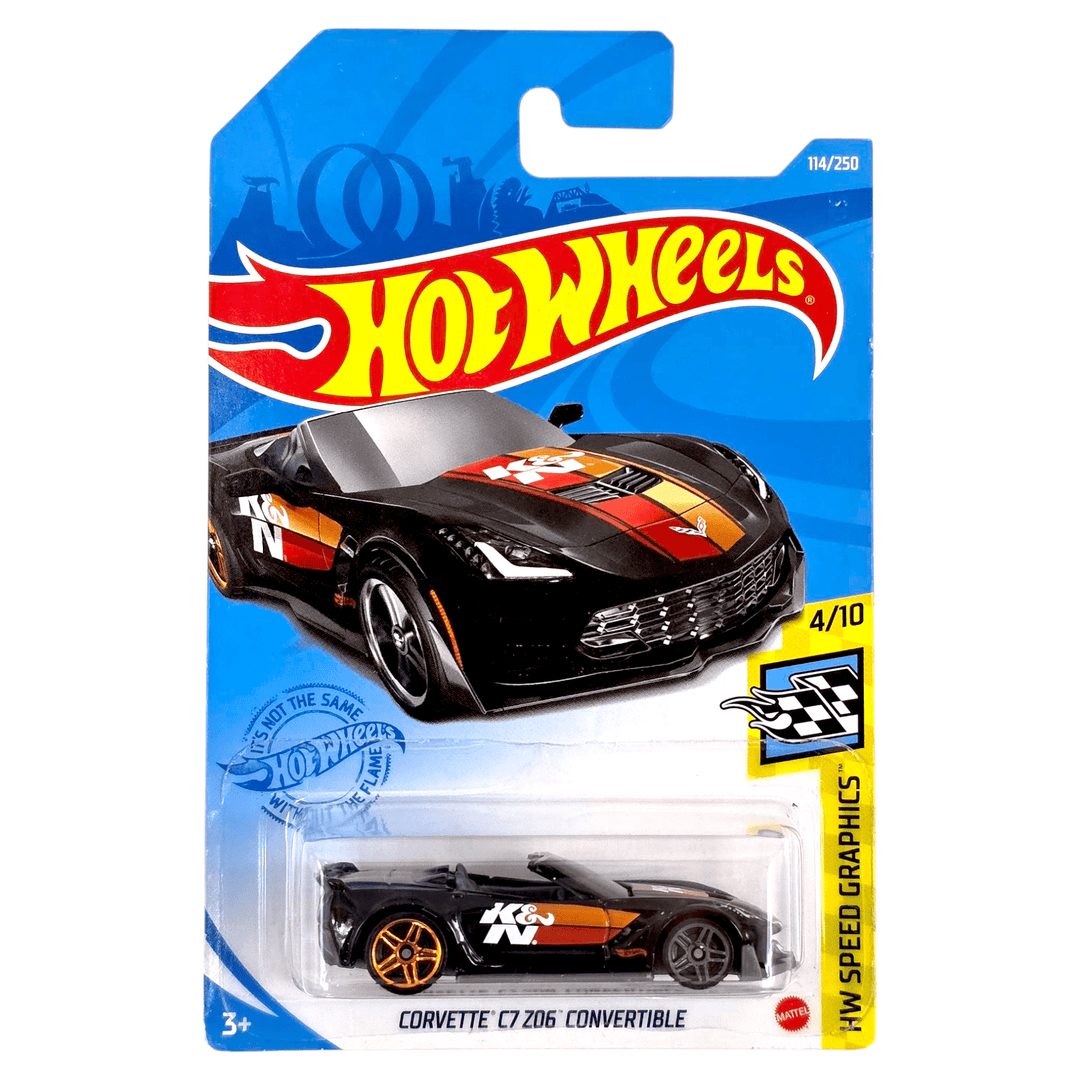 Hot Wheels - Corvette C7 Z06 Convertible - 2021 - Top CollectiblesDiecastHot Wheels