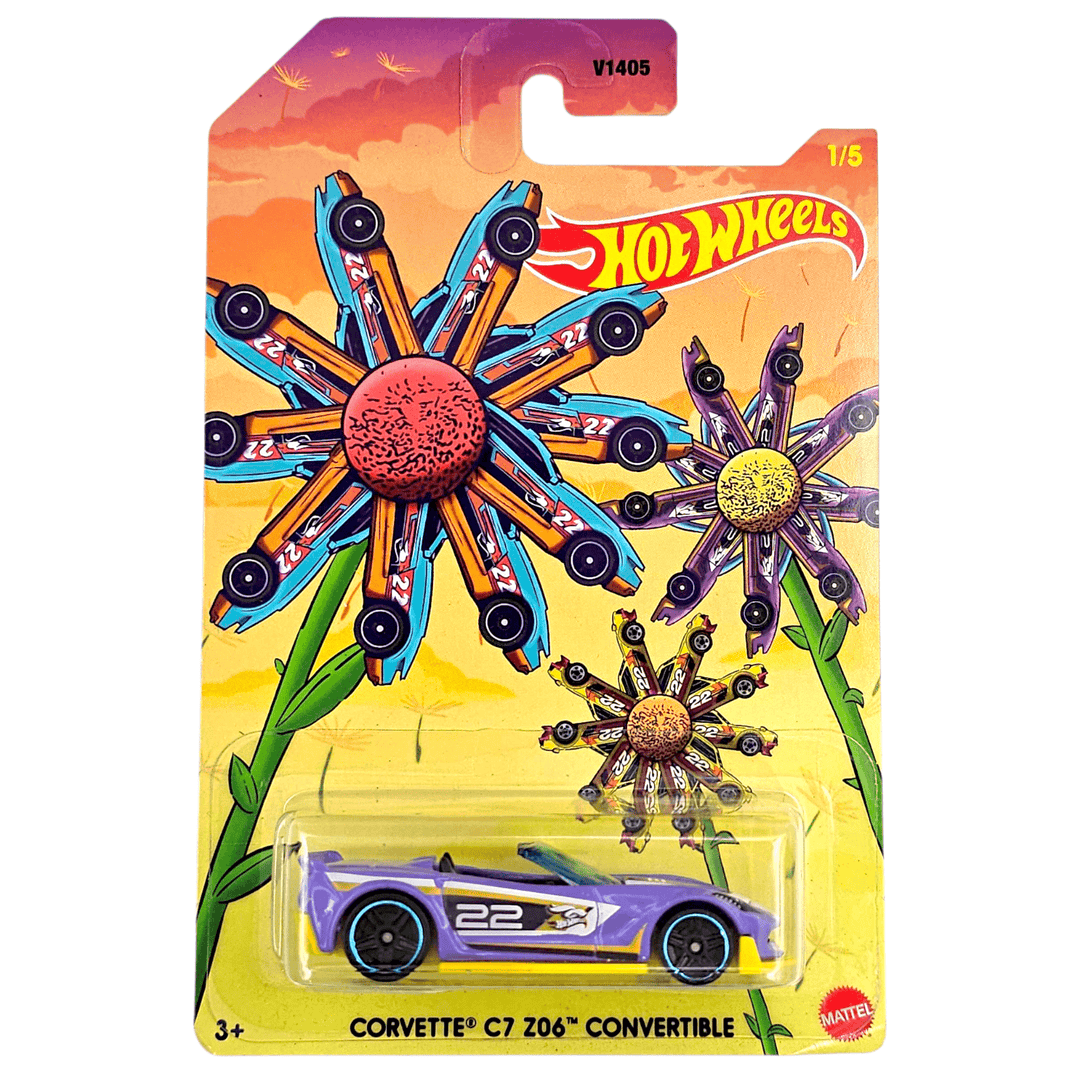 Hot Wheels - Corvette C7 Z06 Convertible - 2022 Sping Series - Top CollectiblesDiecastHot Wheels