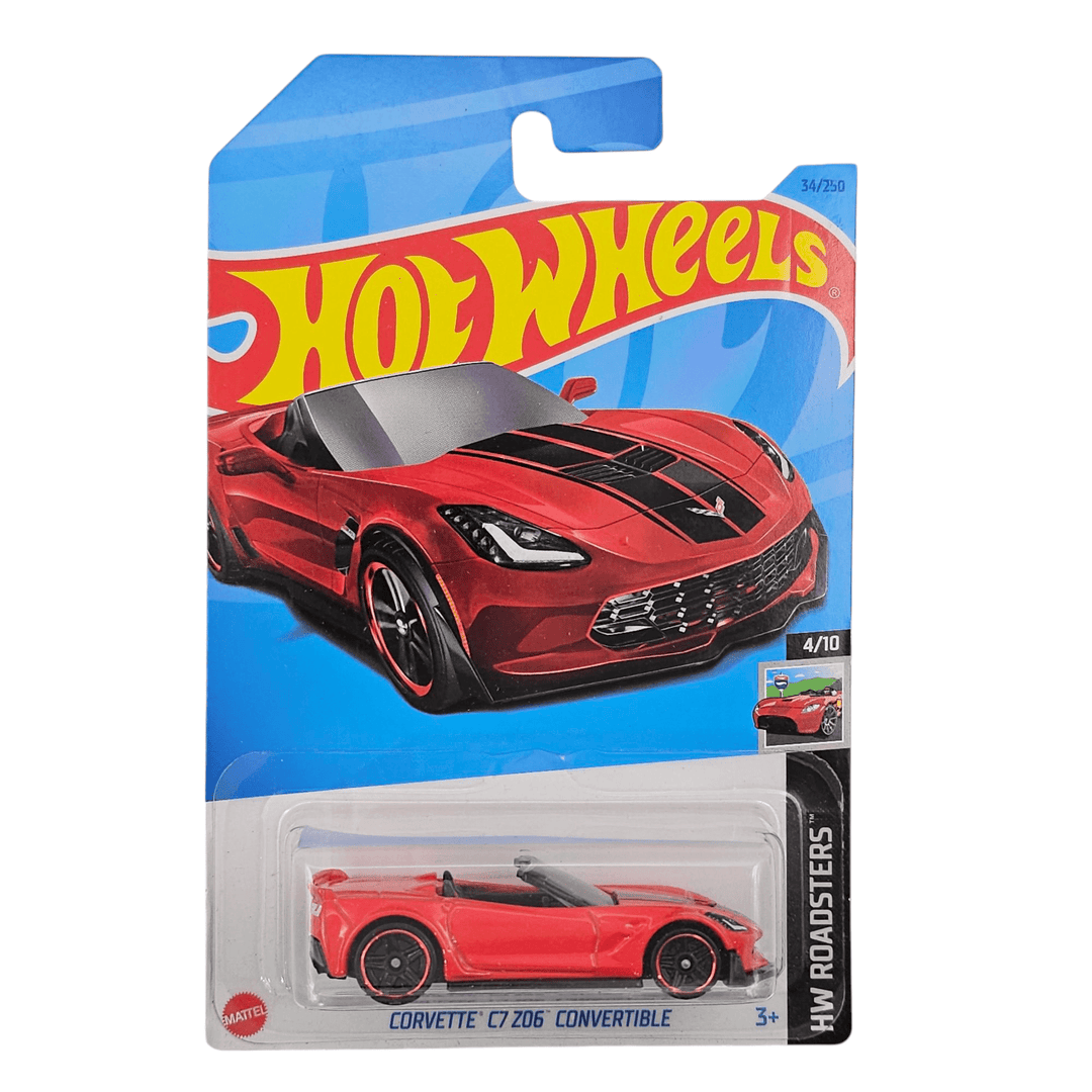 Hot Wheels - Corvette C7 Z06 Convertible - 2023 - Top CollectiblesDiecastHot Wheels