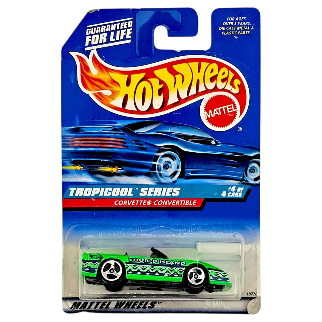 Hot Wheels - Corvette Convertible - 1998 - Top CollectiblesDiecastHot Wheels