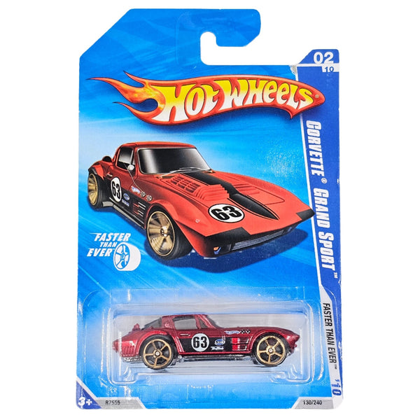 Hot Wheels - Corvette Grand Sport - 2010 *FTE Wheels* - Top CollectiblesDiecastHot Wheels