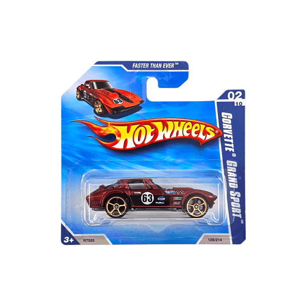 Hot Wheels - Corvette Grand Sport - 2010 *FTE Wheels* - Top CollectiblesDiecastHot Wheels