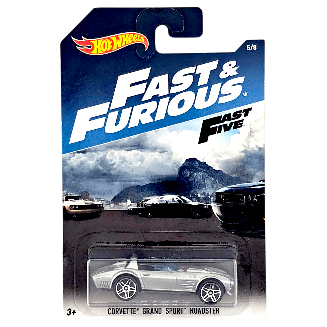 Hot Wheels - Corvette Grand Sport Roadster - 2017 Fast &amp; Furious Series - Top CollectiblesDiecastHot Wheels