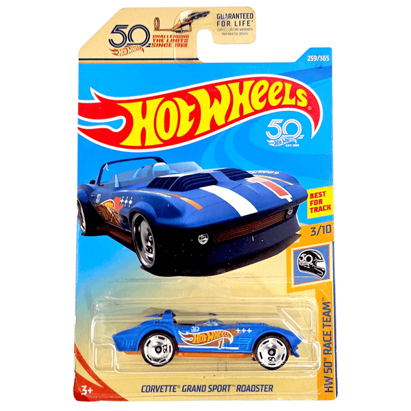 Hot Wheels - Corvette Grand Sport Roadster - 2018 - Top CollectiblesDiecastHot Wheels