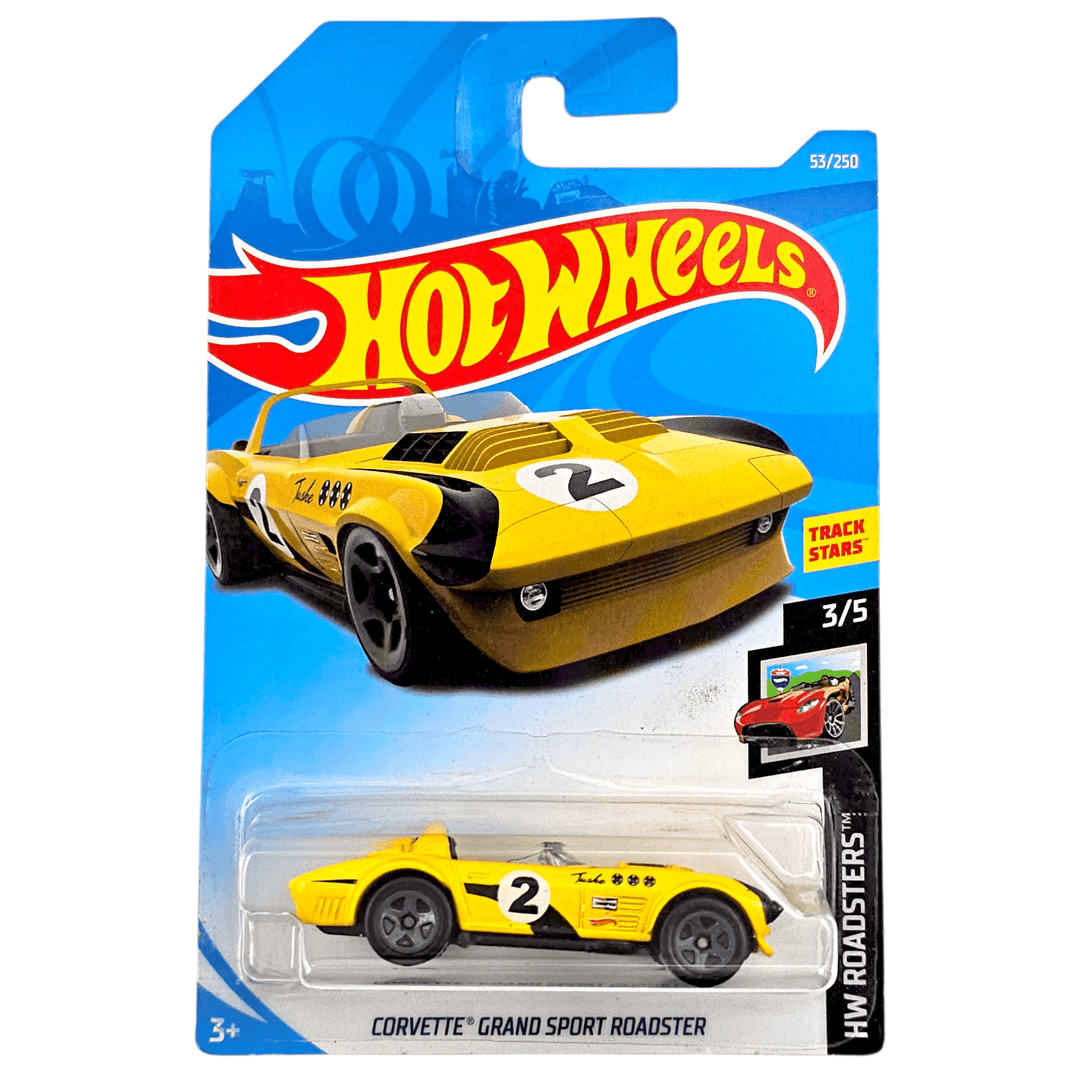 Hot Wheels - Corvette Grand Sport Roadster - 2019 - Top CollectiblesDiecastHot Wheels