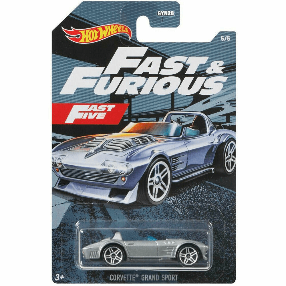 Hot Wheels - Corvette Grand Sport Roadster - 2021 Fast &amp; Furious Series - Top CollectiblesDiecastHot Wheels