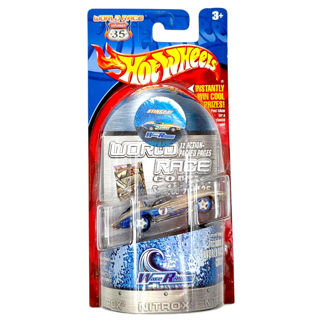 Hot Wheels - Corvette Stingray - 2003 Highway 35 World Race Series - Top CollectiblesDiecastHot Wheels