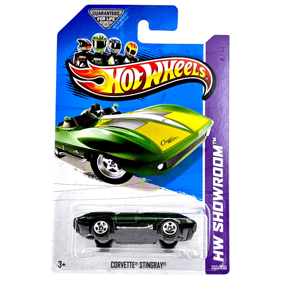 Hot Wheels - Corvette Stingray - 2013 *Card Variation* - Top CollectiblesDiecastHot Wheels