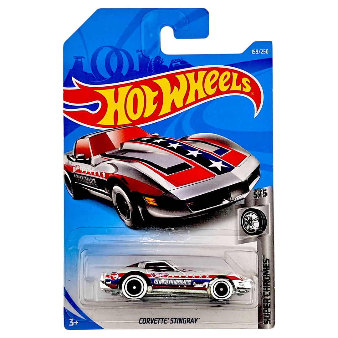 Hot Wheels - Corvette Stingray - 2019 *Treasure Hunt* - Top CollectiblesDiecastHot Wheels