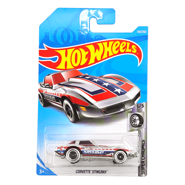 Hot Wheels - Corvette Stingray - 2019 *Treasure Hunt* - Top CollectiblesDiecastHot Wheels