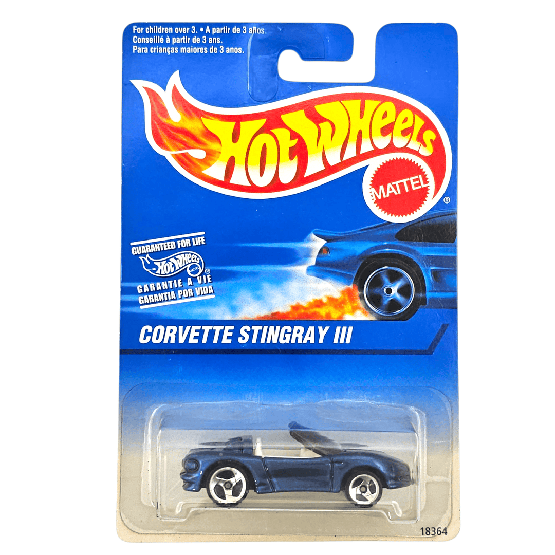 Hot Wheels - Corvette Stingray III - 1997 - Top CollectiblesDiecastHot Wheels