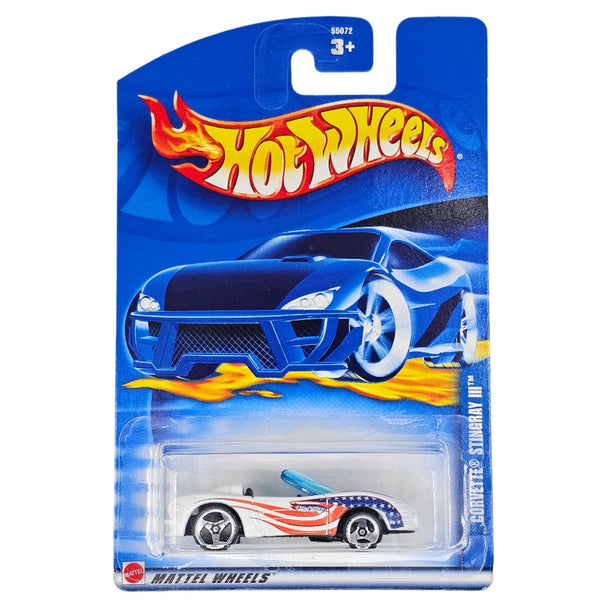 Hot Wheels - Corvette Stingray III - 2002 - Top CollectiblesDiecastHot Wheels