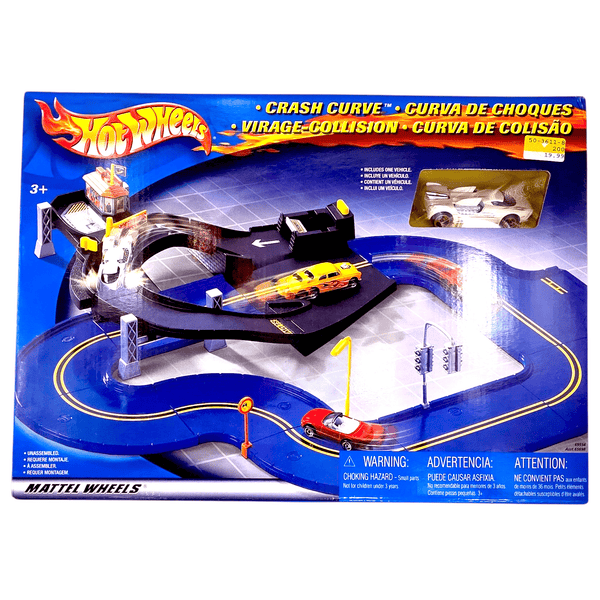 Hot Wheels - Crash Curve Playset - 2002 - Top CollectiblesDiecastHot Wheels