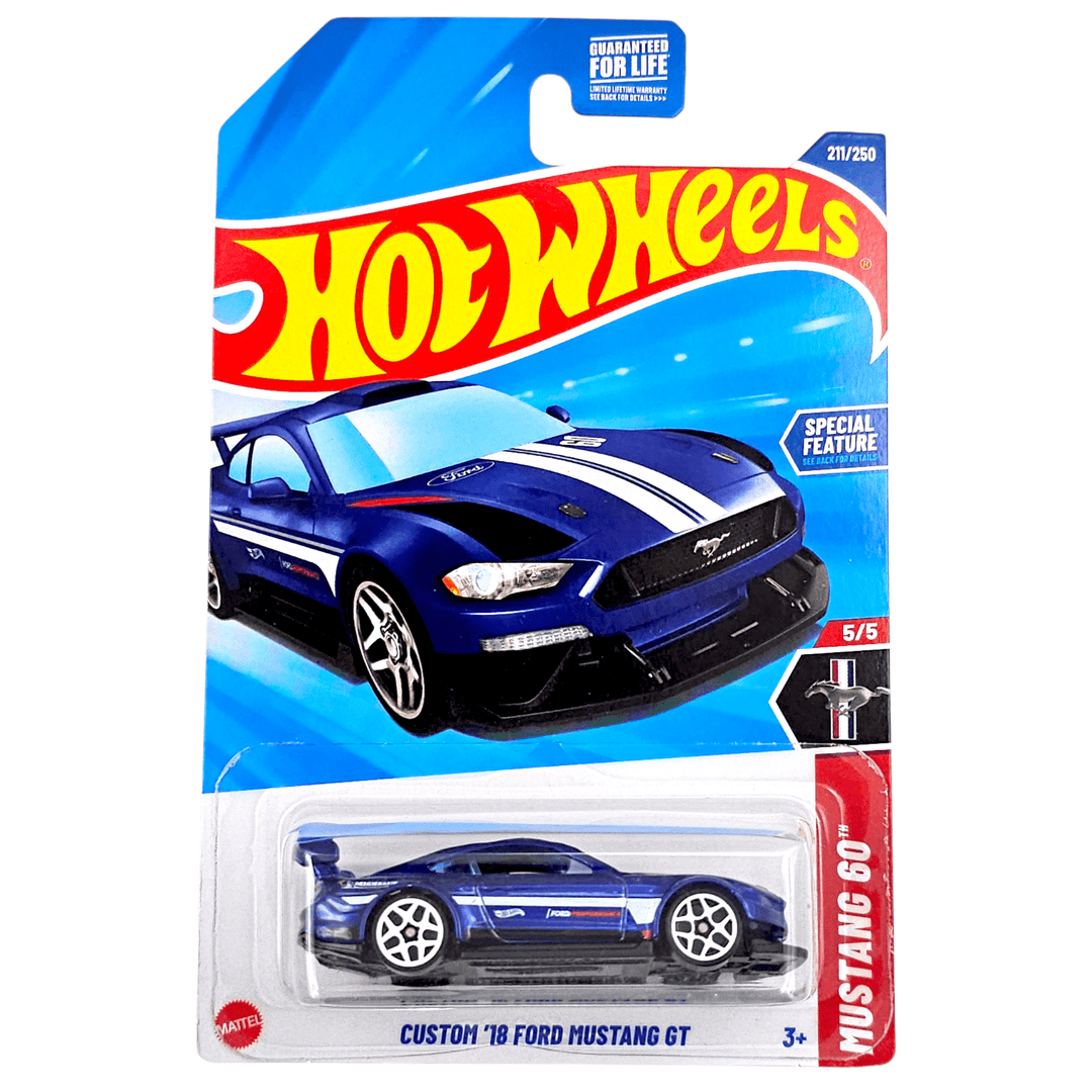 Hot Wheels - Custom '18 Ford Mustang GT - 2025 - Top CollectiblesDiecastHot Wheels