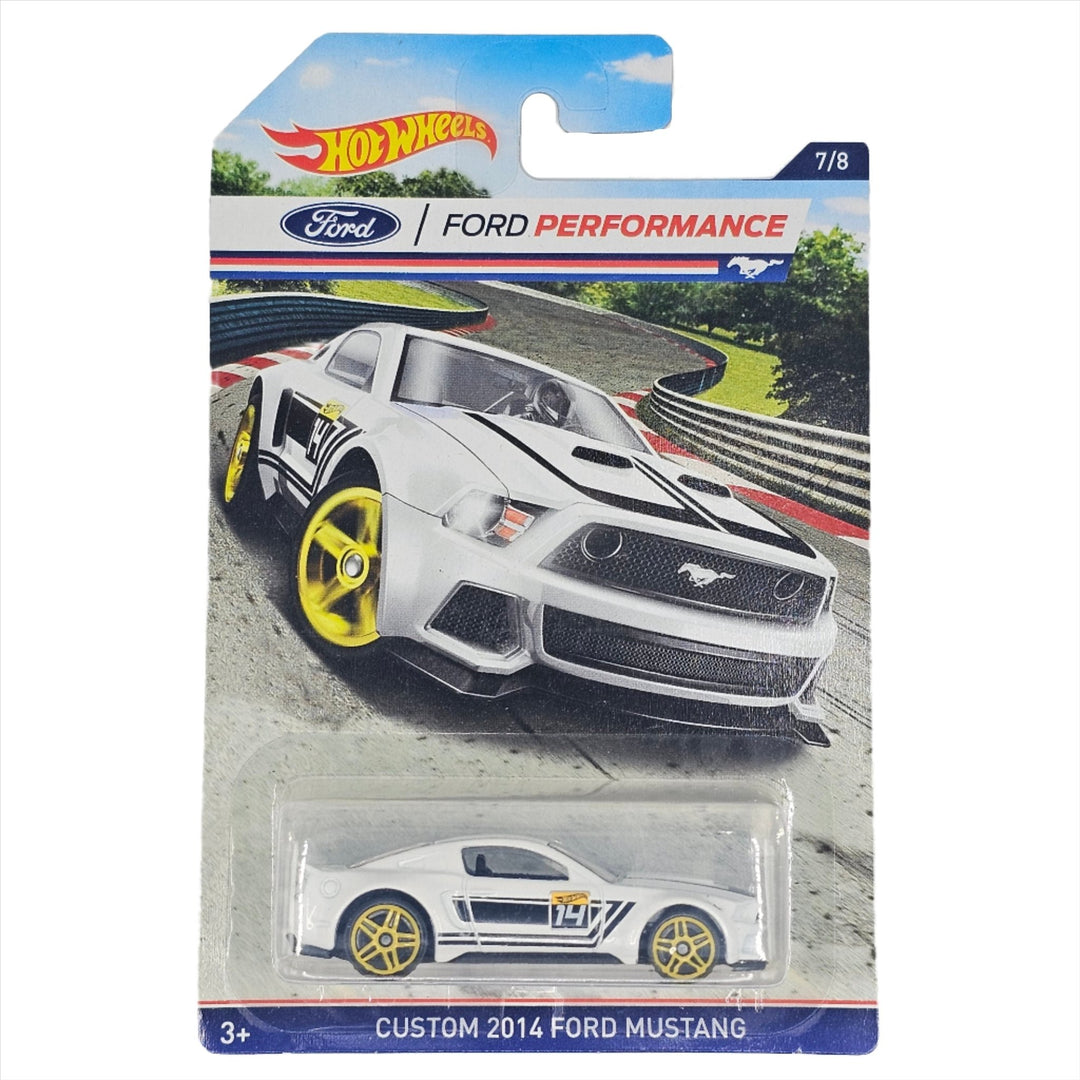 Hot Wheels - Custom 2014 Ford Mustang - 2016 Ford Performance Series - Top CollectiblesDiecastHot Wheels