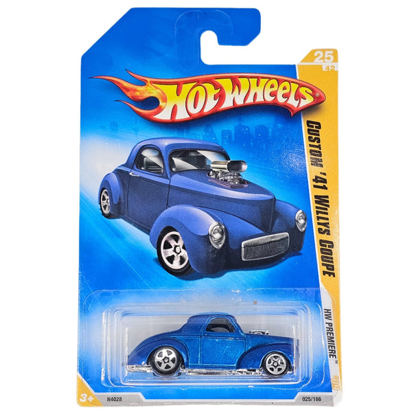 Hot Wheels - Custom '41 Willys Coupe - 2009 - Top CollectiblesDiecastHot Wheels