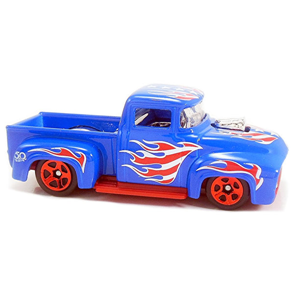 Hot Wheels - Custom '56 Ford Truck - 2018 50th Anniversary Stars & Stripes Series - Top CollectiblesDiecastHot Wheels