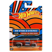 Hot Wheels - Custom '56 Ford Truck - 2022 Stars & Stripes Series - Top CollectiblesDiecastHot Wheels