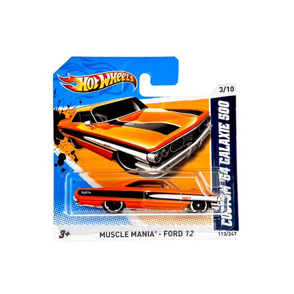 Hot Wheels - Custom '64 Ford Galaxie 500 - 2012 - Top CollectiblesDiecastHot Wheels