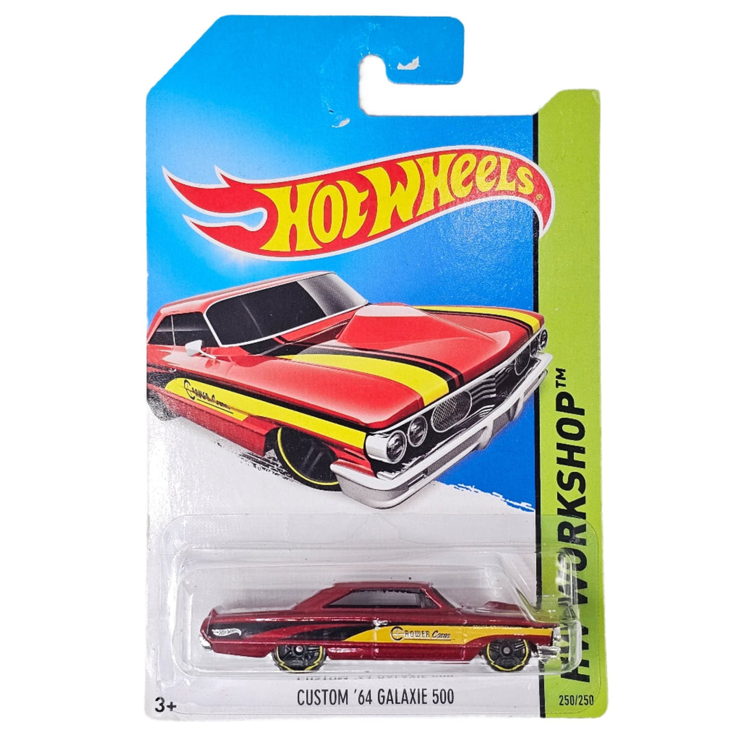 Hot Wheels - Custom '64 Ford Galaxie 500 - 2014 - Top CollectiblesDiecastHot Wheels
