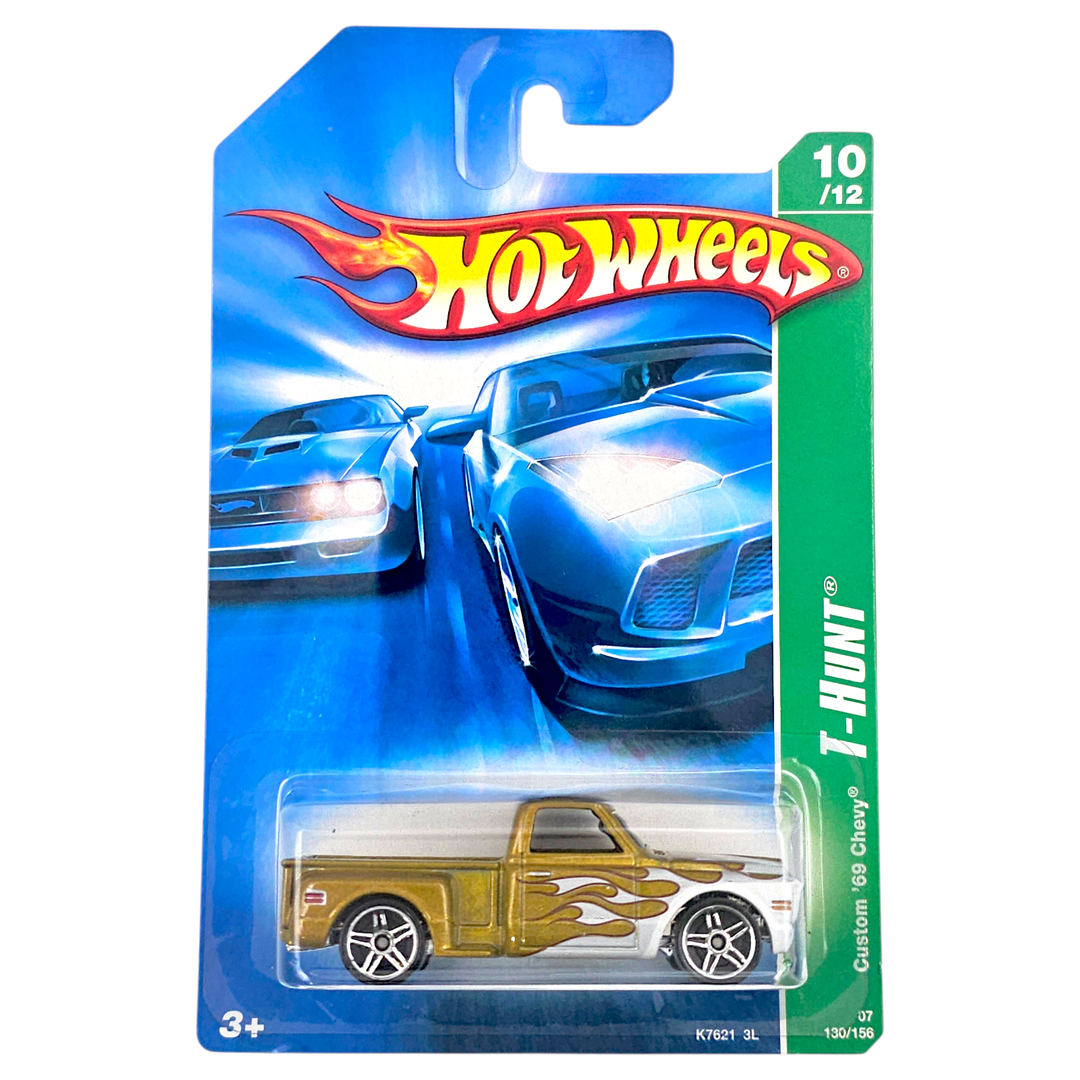 Hot Wheels - Custom '69 Chevy Pickup - 2007 *Treasure Hunt* - Top CollectiblesDiecastHot Wheels