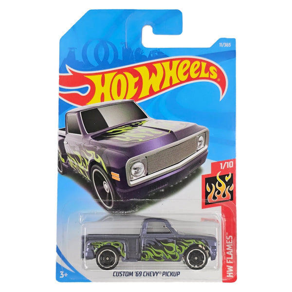 Hot Wheels - Custom '69 Chevy Pickup - 2018 - Top CollectiblesDiecastHot Wheels