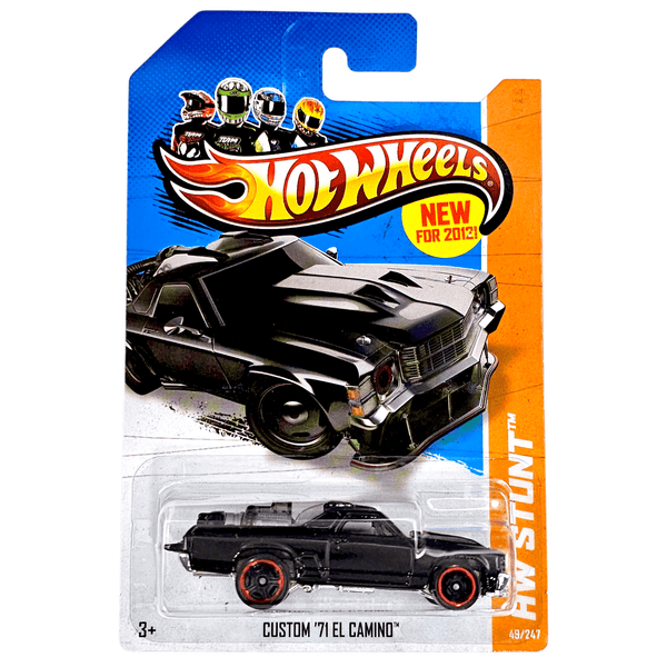 Hot Wheels - Custom '71 El Camino - 2012 *Card Variation* - Top CollectiblesDiecastHot Wheels