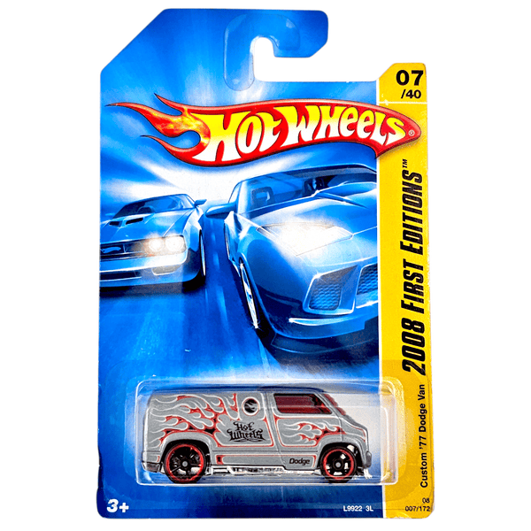 Hot Wheels - Custom '77 Dodge Van - 2008 - Top CollectiblesDiecastHot Wheels