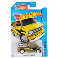 Hot Wheels - Custom '77 Dodge Van - 2015 *Super Treasure Hunt* - Top CollectiblesDiecastHot Wheels