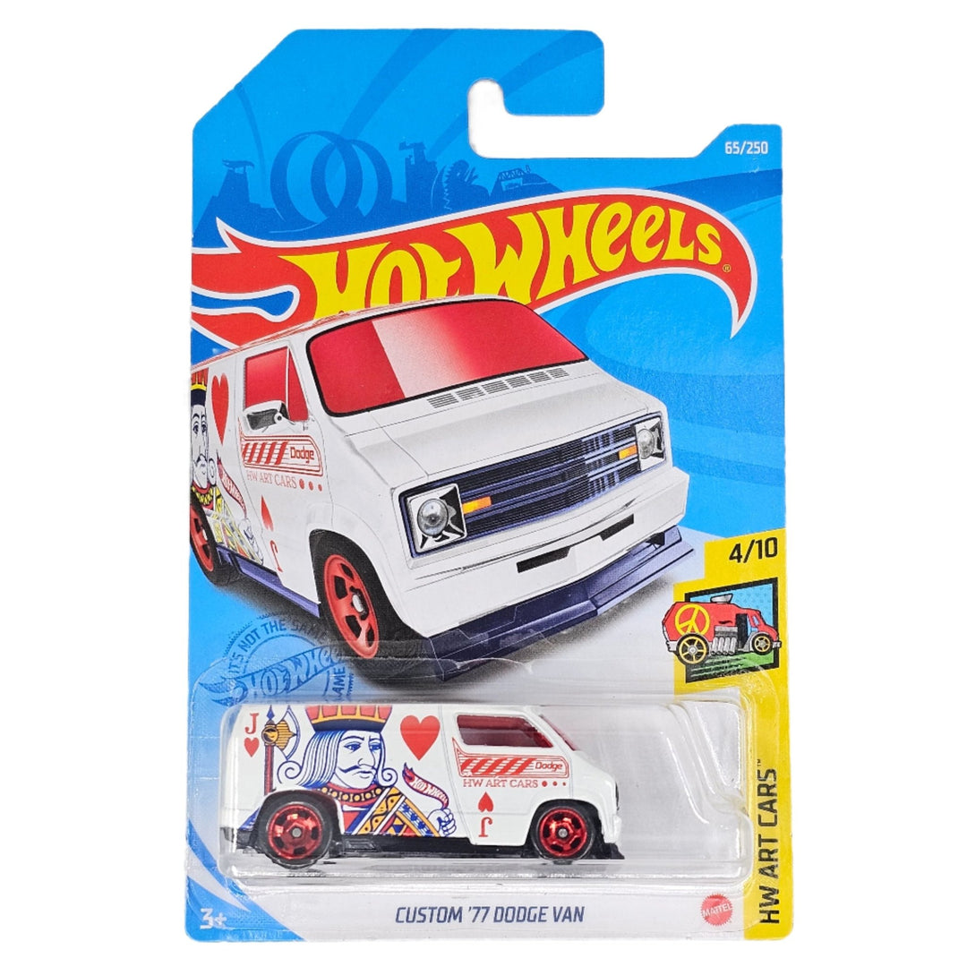 Hot Wheels - Custom '77 Dodge Van - 2021 *Treasure Hunt* - Top CollectiblesDiecastHot Wheels