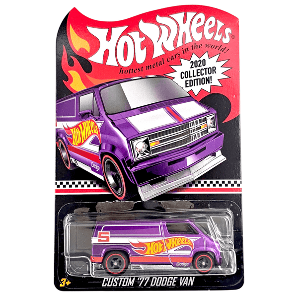 Hot Wheels - Custom '77 Dodge Van - 2022 *Kroger Mail - In Exclusive* - Top CollectiblesDiecastHot Wheels