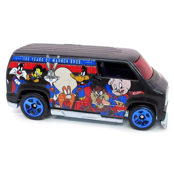 Hot Wheels - Custom '77 Dodge Van - 2023 Disney WB 100 Series - Top CollectiblesDiecastHot Wheels