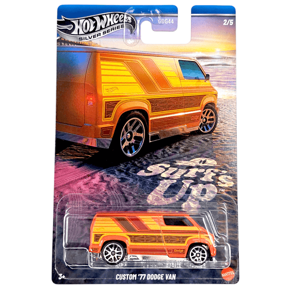 Hot Wheels - Custom '77 Dodge Van - 2025 Surf's Up Series - Top CollectiblesDiecastHot Wheels
