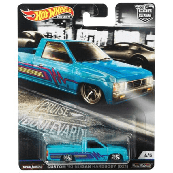 Hot Wheels - Custom '93 Nissan Hardbody (D21) - 2019 Cruise Boulevard Series - Top CollectiblesDiecastHot Wheels