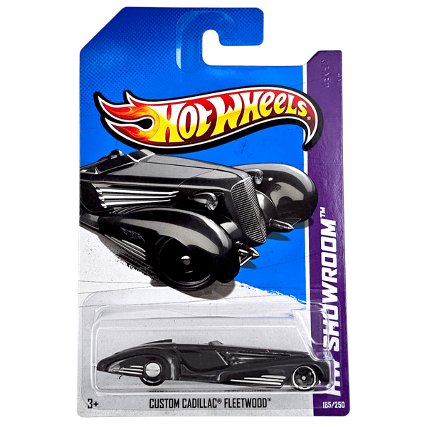 Hot Wheels - Custom Cadillac Fleetwood - 2013 *Card Variation* - Top CollectiblesDiecastHot Wheels