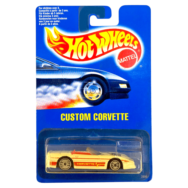 Hot Wheels - Custom Corvette - 1993 - Top CollectiblesDiecastHot Wheels