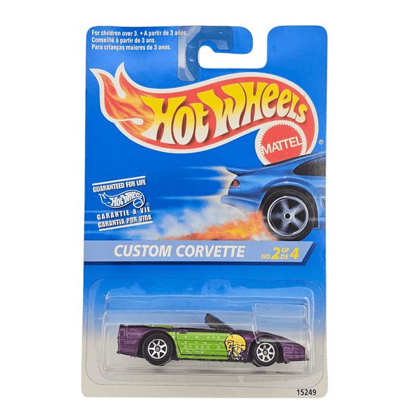 Hot Wheels - Custom Corvette - 1996 - Top CollectiblesDiecastHot Wheels