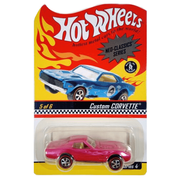 Hot Wheels - Custom Corvette - 2005 Neo - Classics Series *Red Line Club Exclusive* - Top CollectiblesDiecastHot Wheels