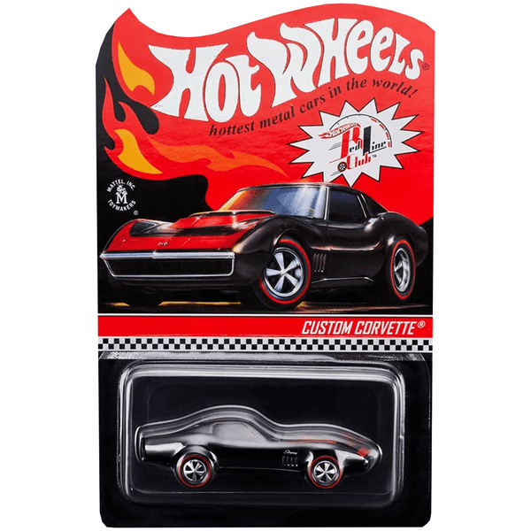 Hot Wheels - Custom Corvette - 2022 *Red Line Club Exclusive* - Top CollectiblesDiecastHot Wheels