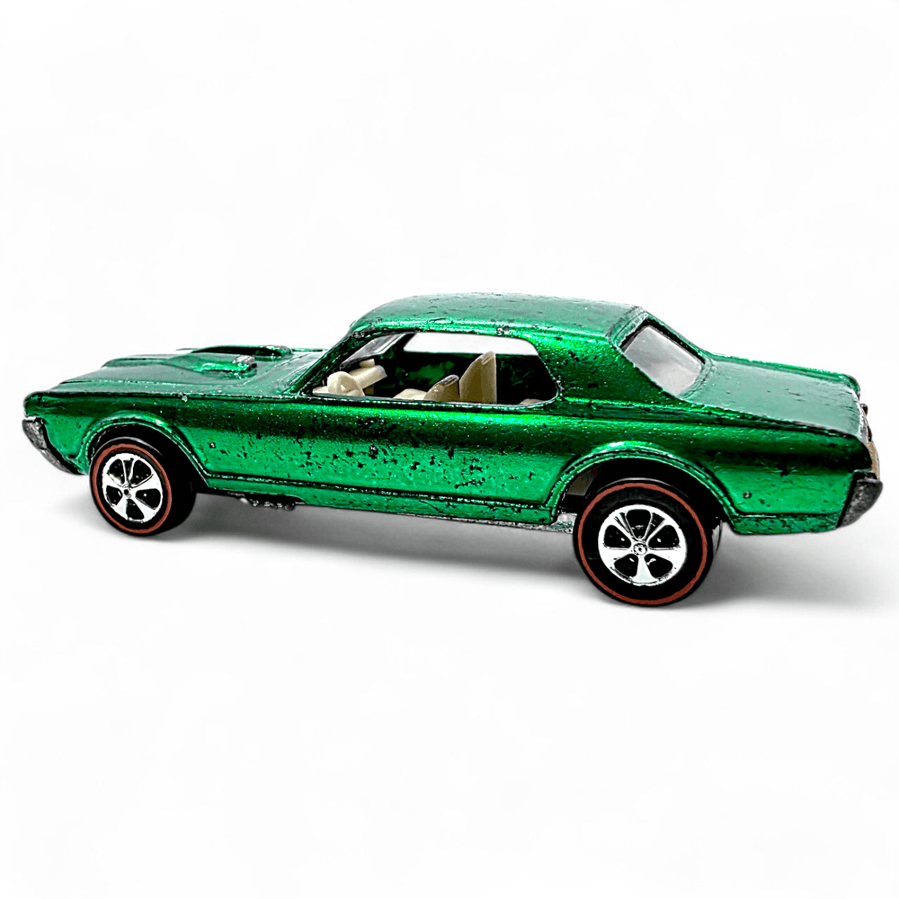 Hot Wheels - Custom Cougar - 1968 *Original Red Line* - Top CollectiblesDiecastHot Wheels